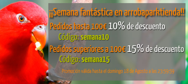 Semana fantastica en arrobaparktienda.com